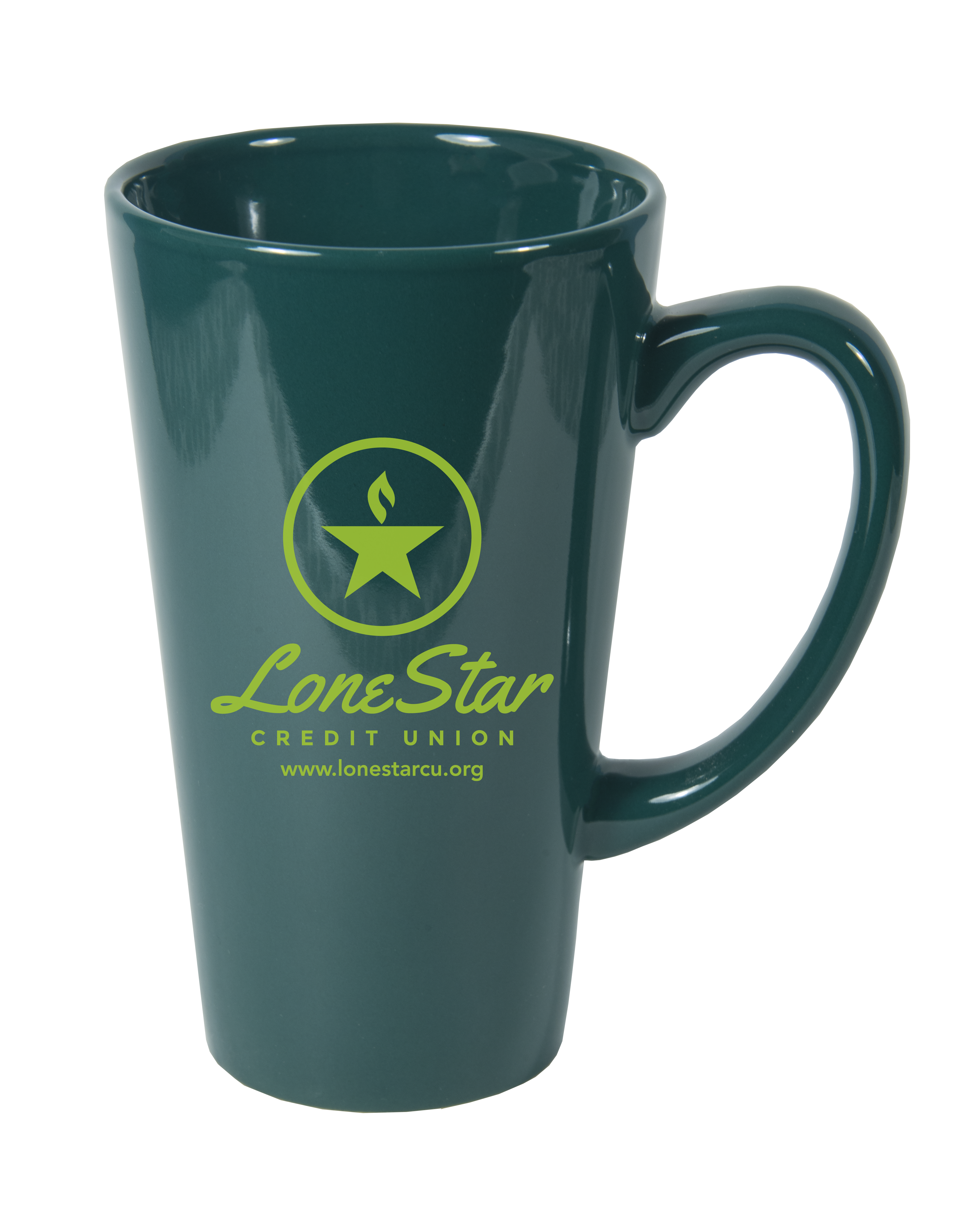 U67 | 16 Ounce Solid Gloss Color Funnel Mug - Image 4