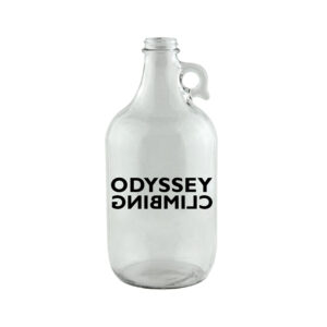 12312011 | 64 Ounce/Half Gallon Clear Growler