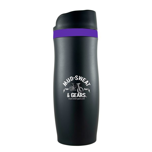 The Force Vacuum Sealed Thermal Double Walled Stainless Steel Travel Tumbler- 14 oz.-2276