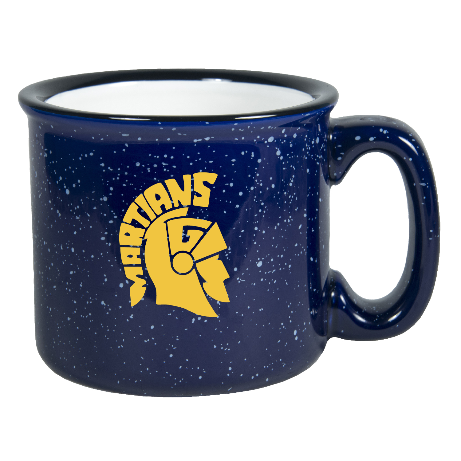 1209W | 15 Ounce Ceramic Campfire Color Out with White In Mug