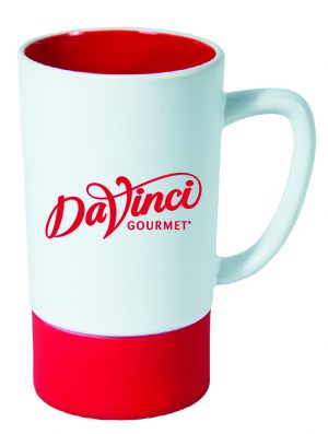 16 oz. White matte Mug with Color inside and Color Silicon Sleeve-0