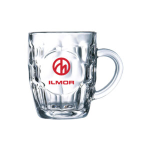 GAX0960 | 20 Ounce Britannia Dimpled Mug With Crest