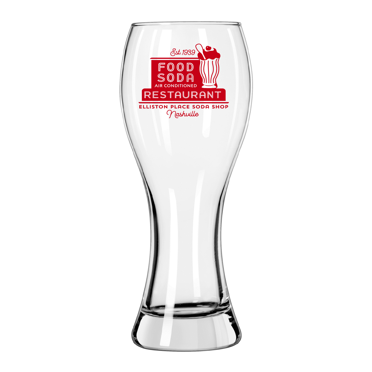 1611| 23 Ounce Giant Beer Pilsner Glass