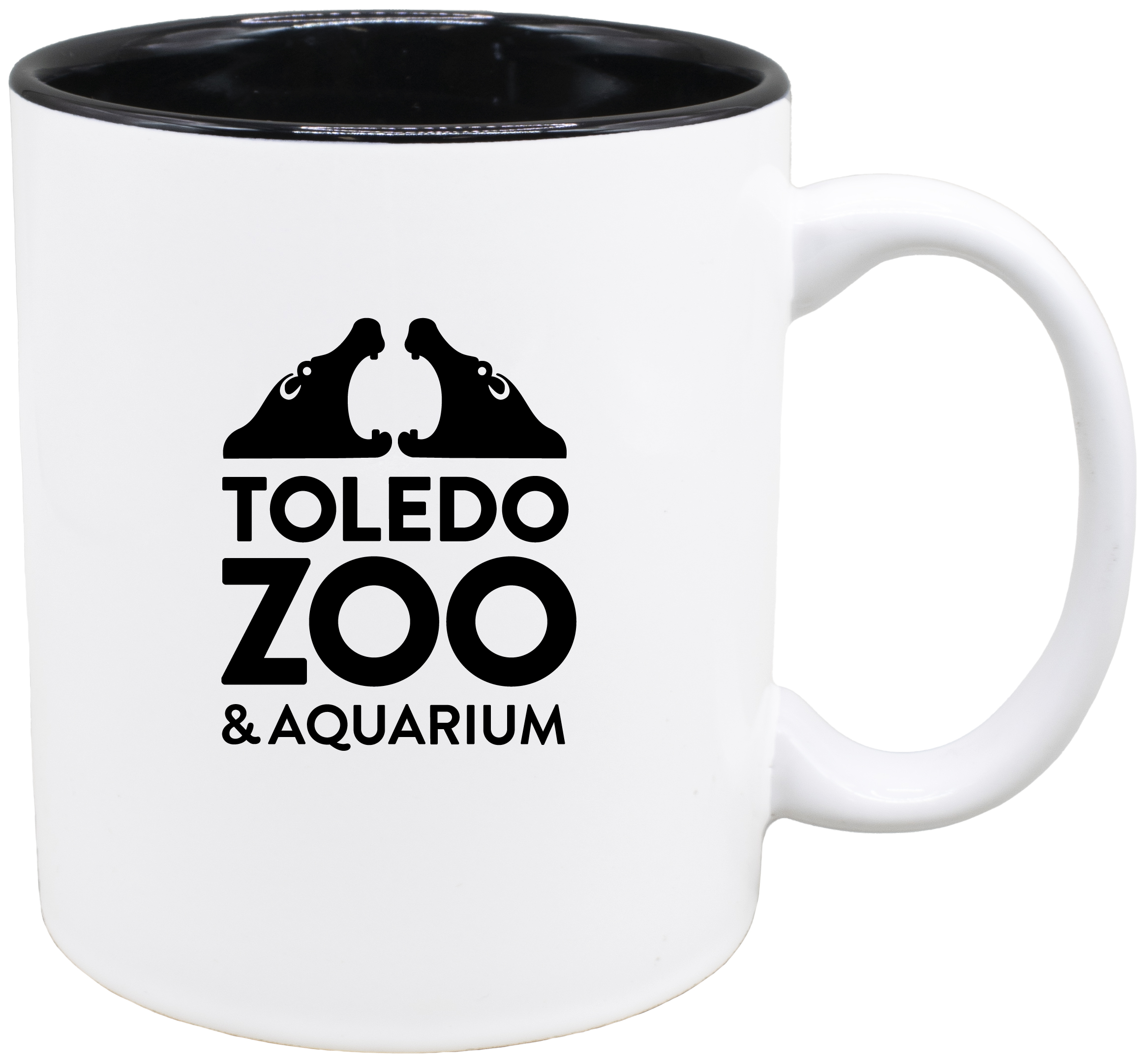 7168 Two Tone | 11 Ounce Two-Tone Ceramic C Handle Mug