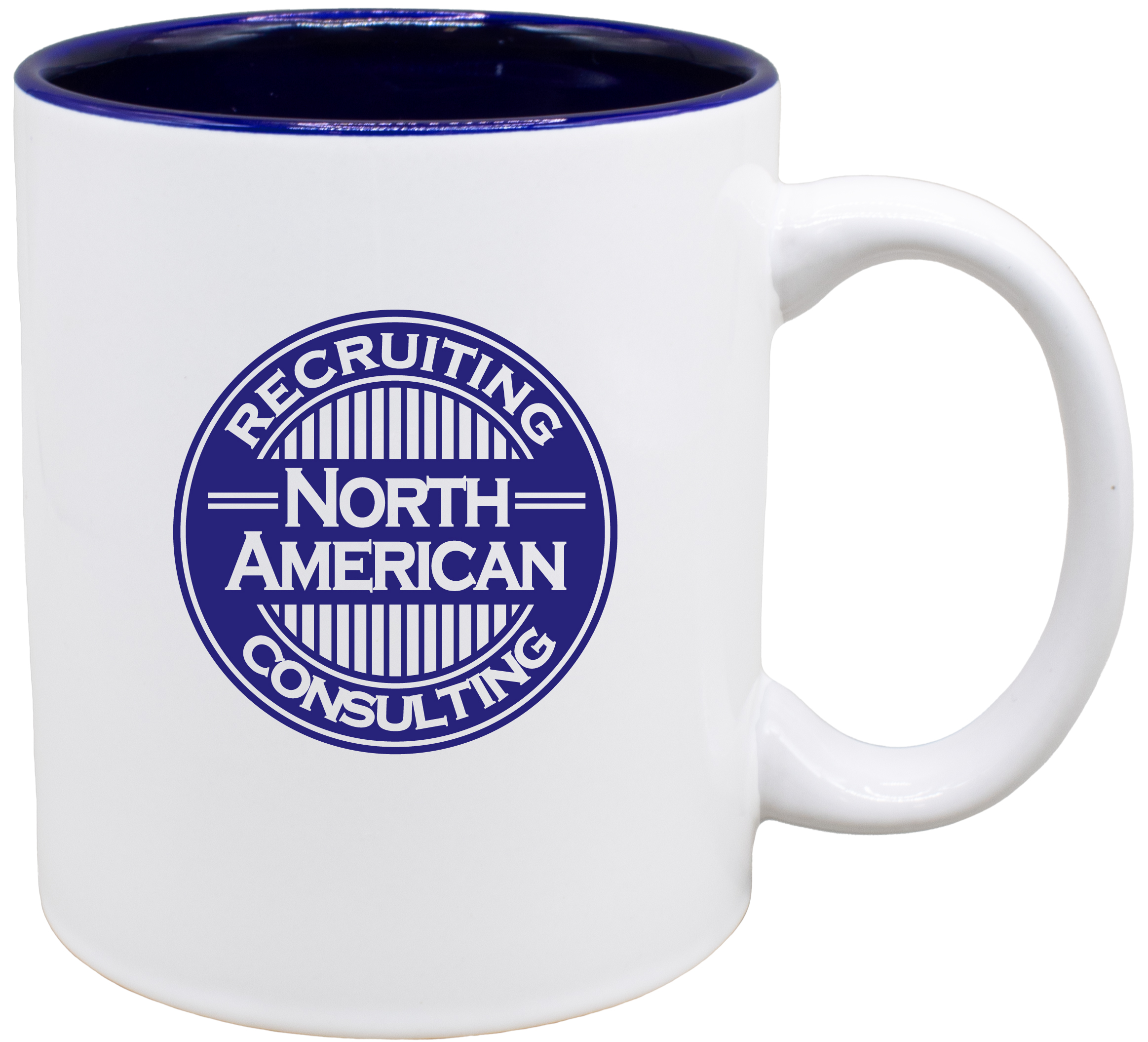 7168 Two Tone | 11 Ounce Two-Tone Ceramic C Handle Mug - Image 4