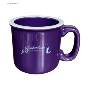 3209 | 15 Ounce Campfire Mug with Colored Rim