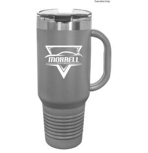 LTM740 | 40 Ounce Stainless Steel Polar Camel Travel Mug w/Handle and Straw