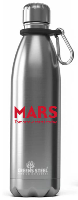 BeastBottle25 | Stainless Steel Double Wall Vacuum Insulated Water Bottle with Carrier Holder