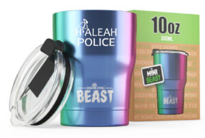 BeastTravel10 | BEAST Tumbler Stainless steel - Leak proof Insulated Travel Mug - Stainless Steel 10 oz