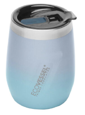 The Port - EcoVessel 10 oz Wine Tumbler with Sliding Lid