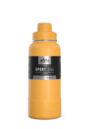 SportBootChug32 | HydraPeak 32oz Chug bottle with silicone boot