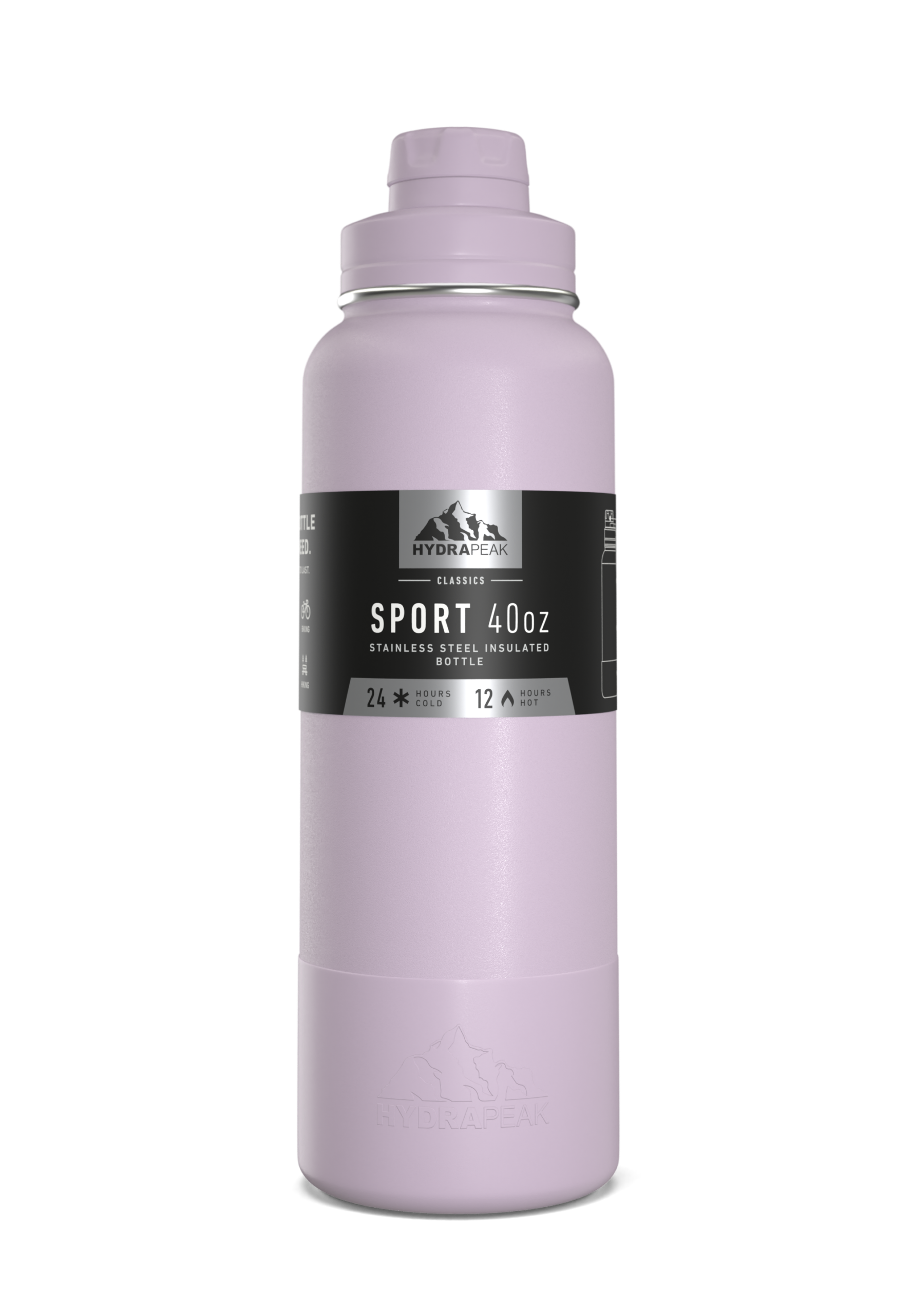 SportBootChug40 | HydraPeak 40oz chug bottle with silicone boot - Image 7