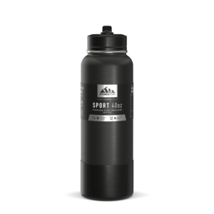 SportBoot40 | HydraPeak 40oz Straw Bottle With Silicone Boot